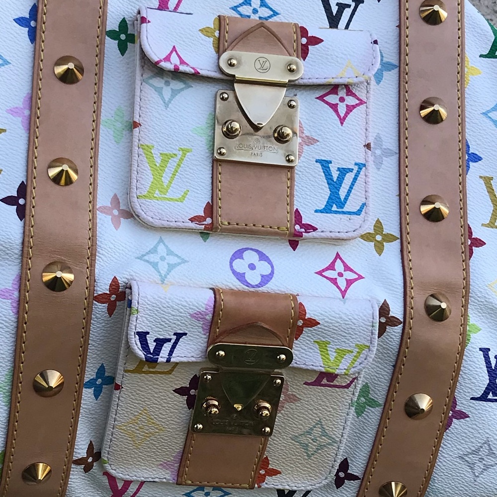 ULTRA RARE MULTICOLOR KEEPALL 45 CELEBRITY COLLECTION - Picture 5 of 15